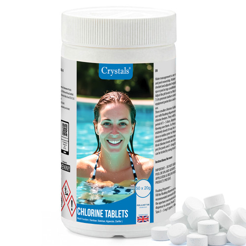 1kg chlorine tablets for pool - chlorine,