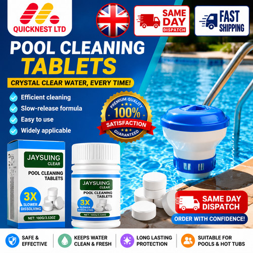 100 chlorine tablets floating - 100,