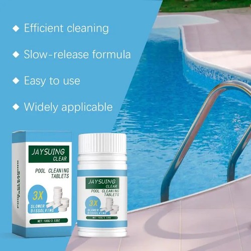 100 chlorine tablets floating - 100,