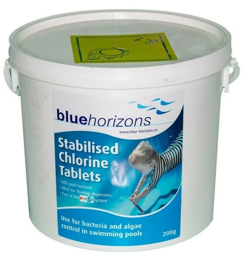 Blue horizon chlorine tablets - chlorine,